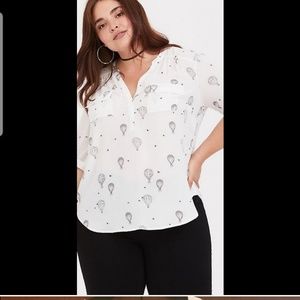 Torrid Balloon shirt.